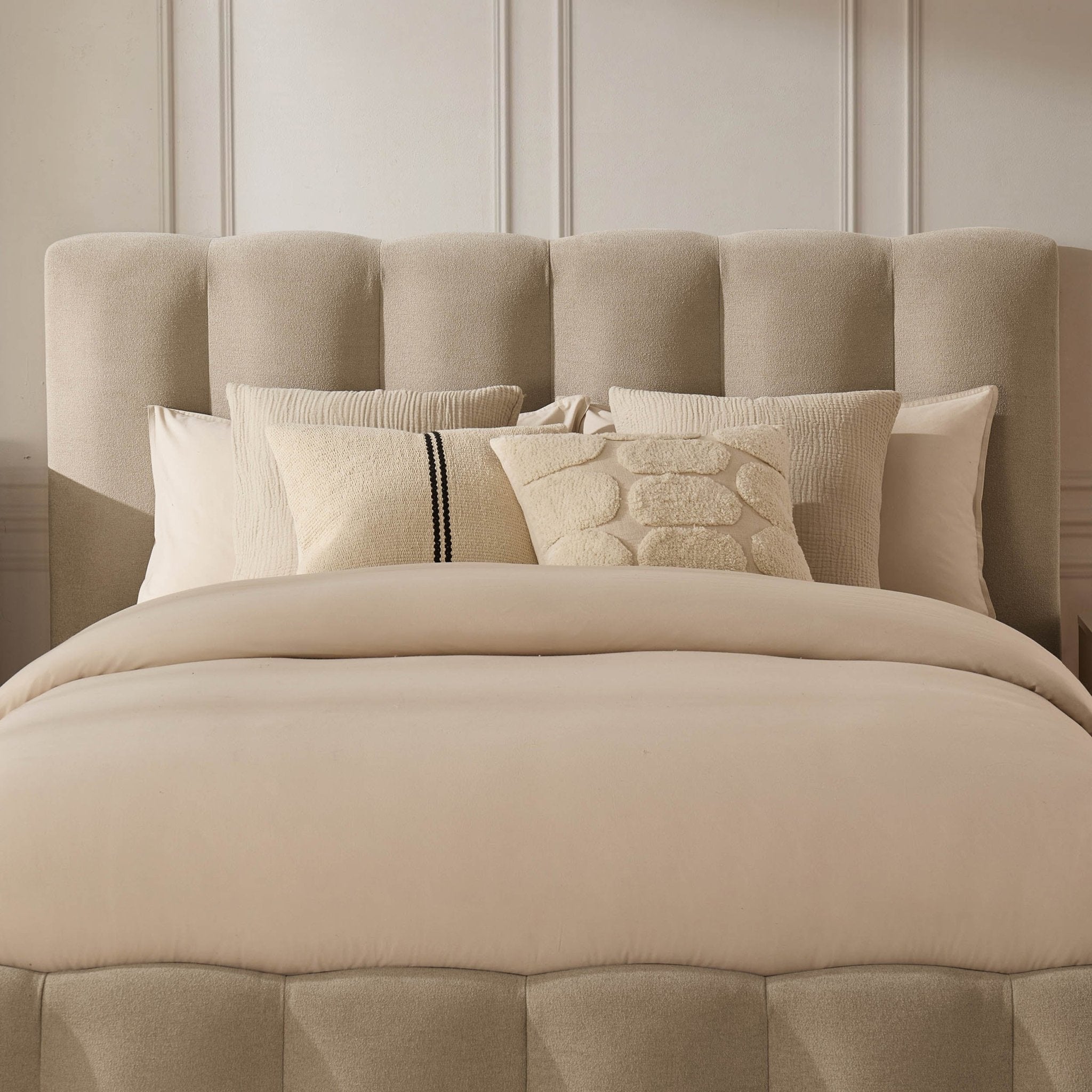 Cheshire Ottoman Storage Bed - Chenille Oatmeal