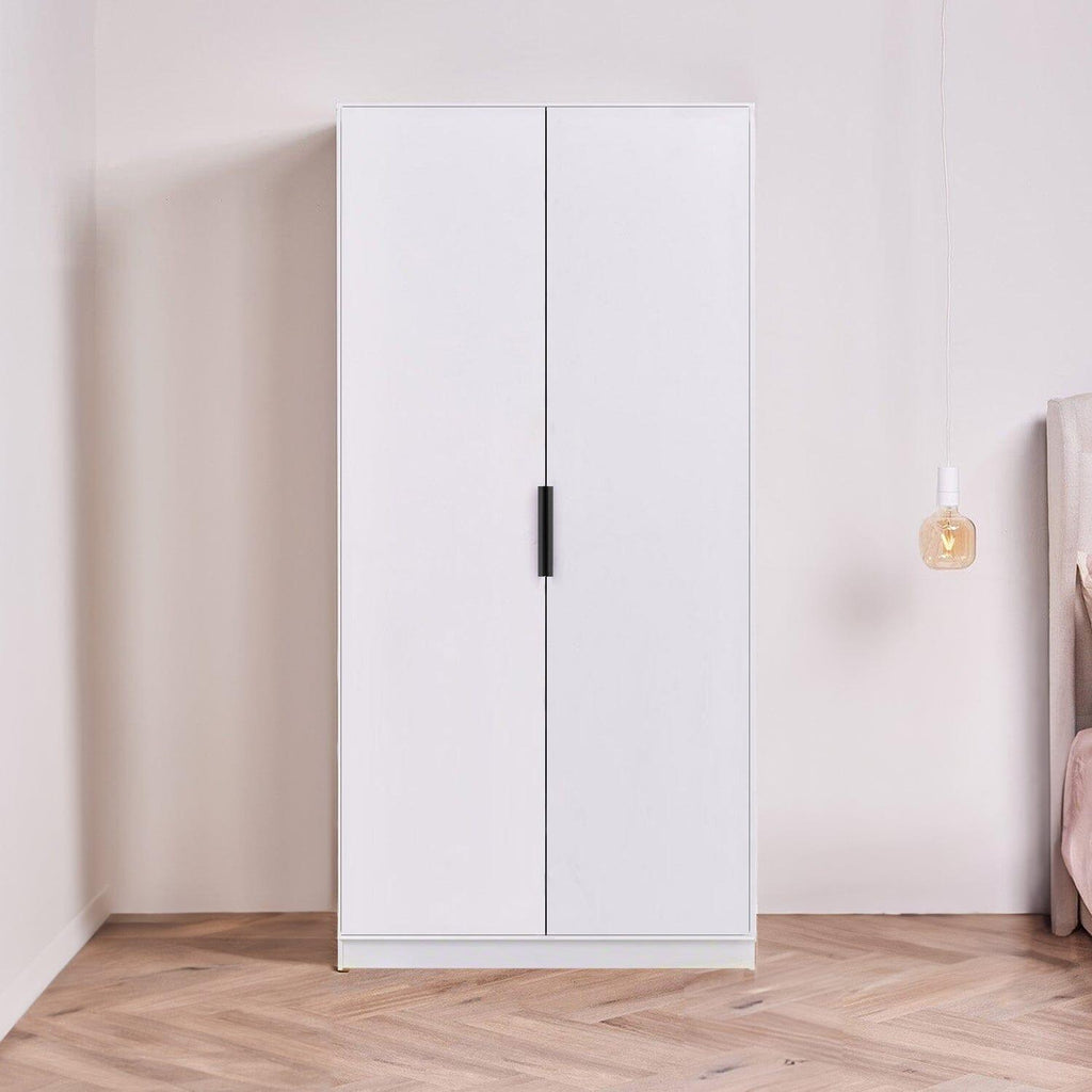 Essie Wardrobe & Drawers Bedroom Set - Pure White