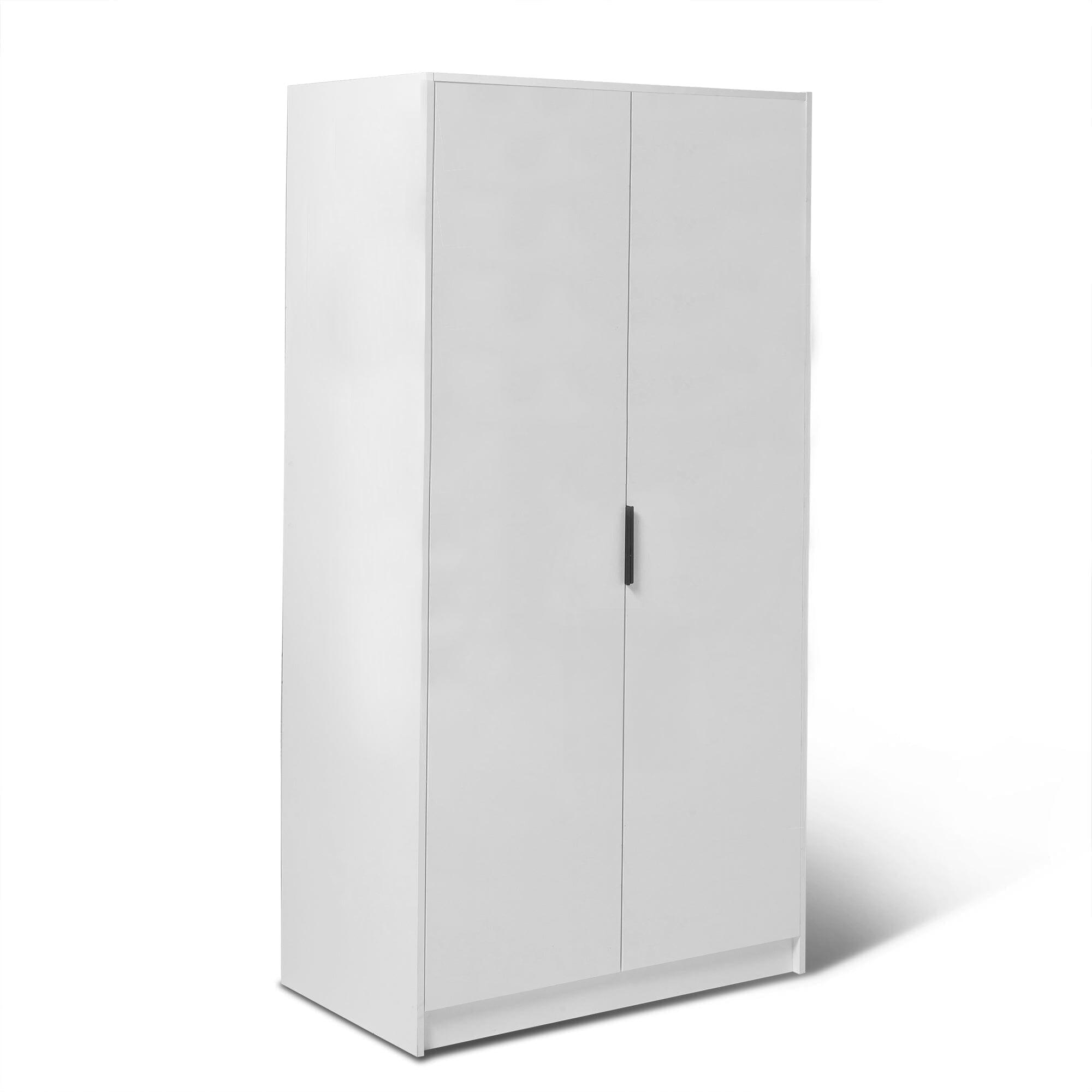 Essie Wardrobe & Drawers Bedroom Set - Pure White