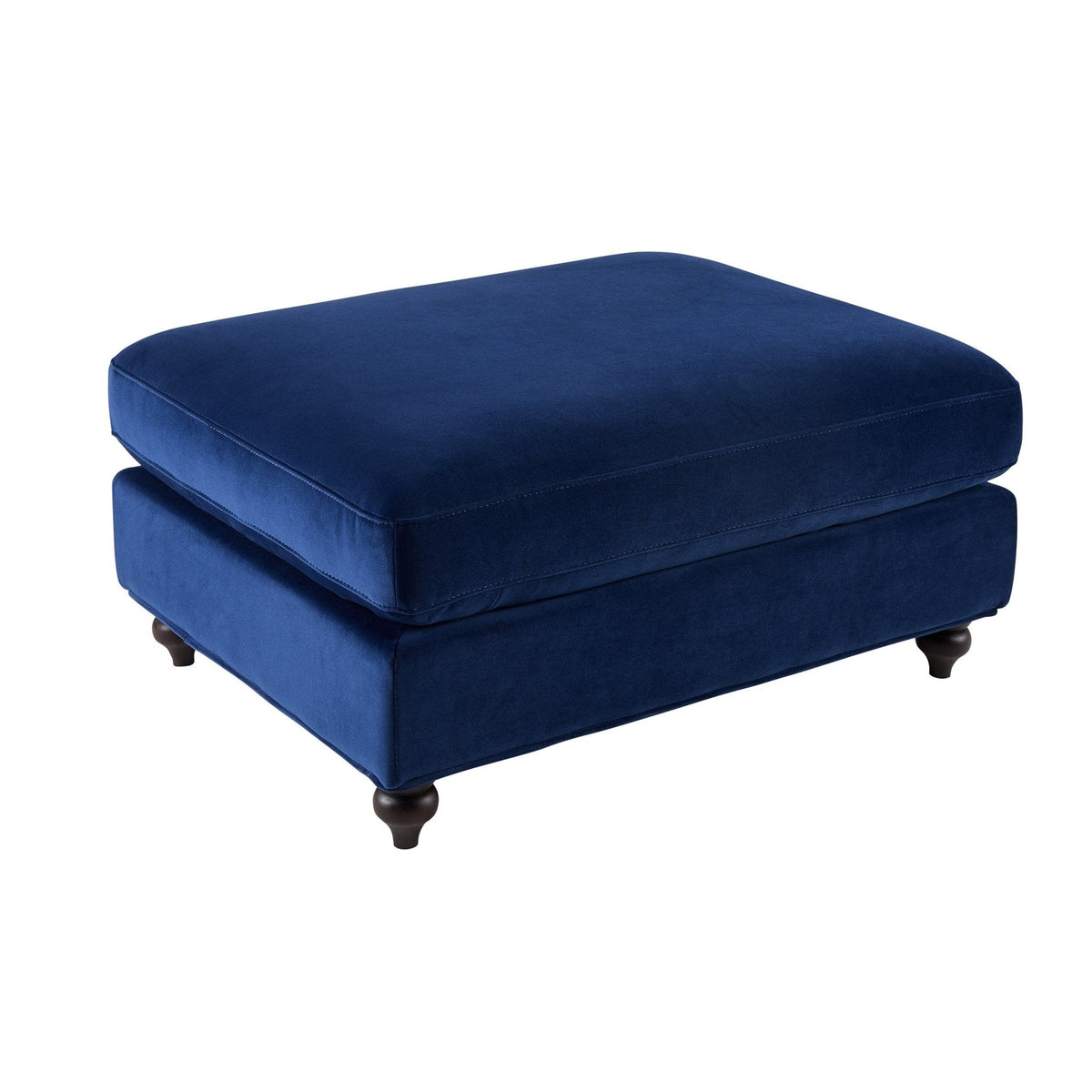 Hampshire Pouffe - Royal Blue