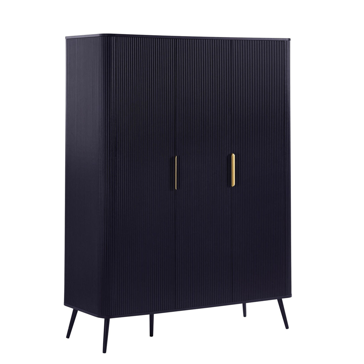 Hattie 3 Door Wardrobe - Midnight