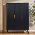 Hattie 3 Door Wardrobe - Midnight