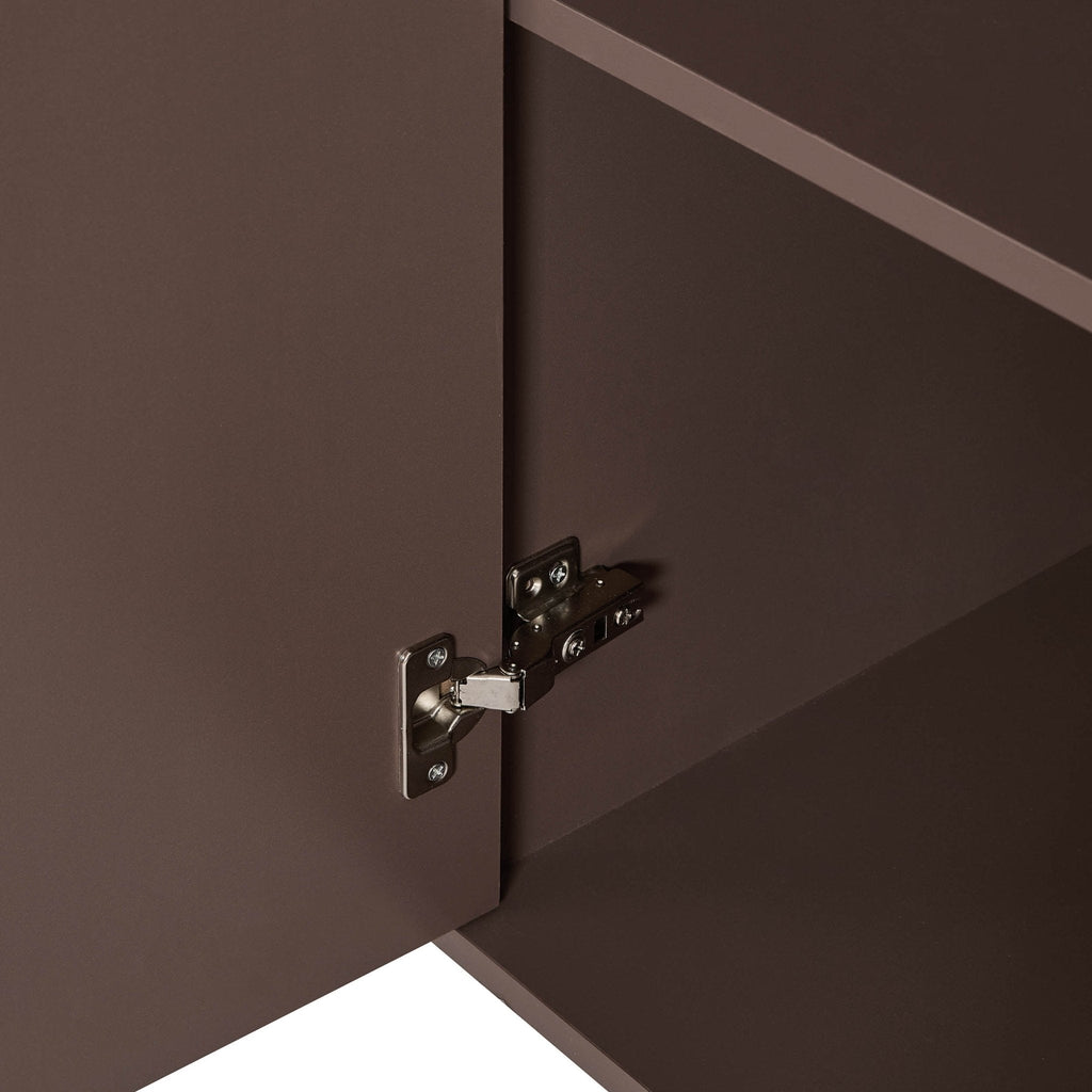 Hattie 3 Door Wardrobe - Mocha