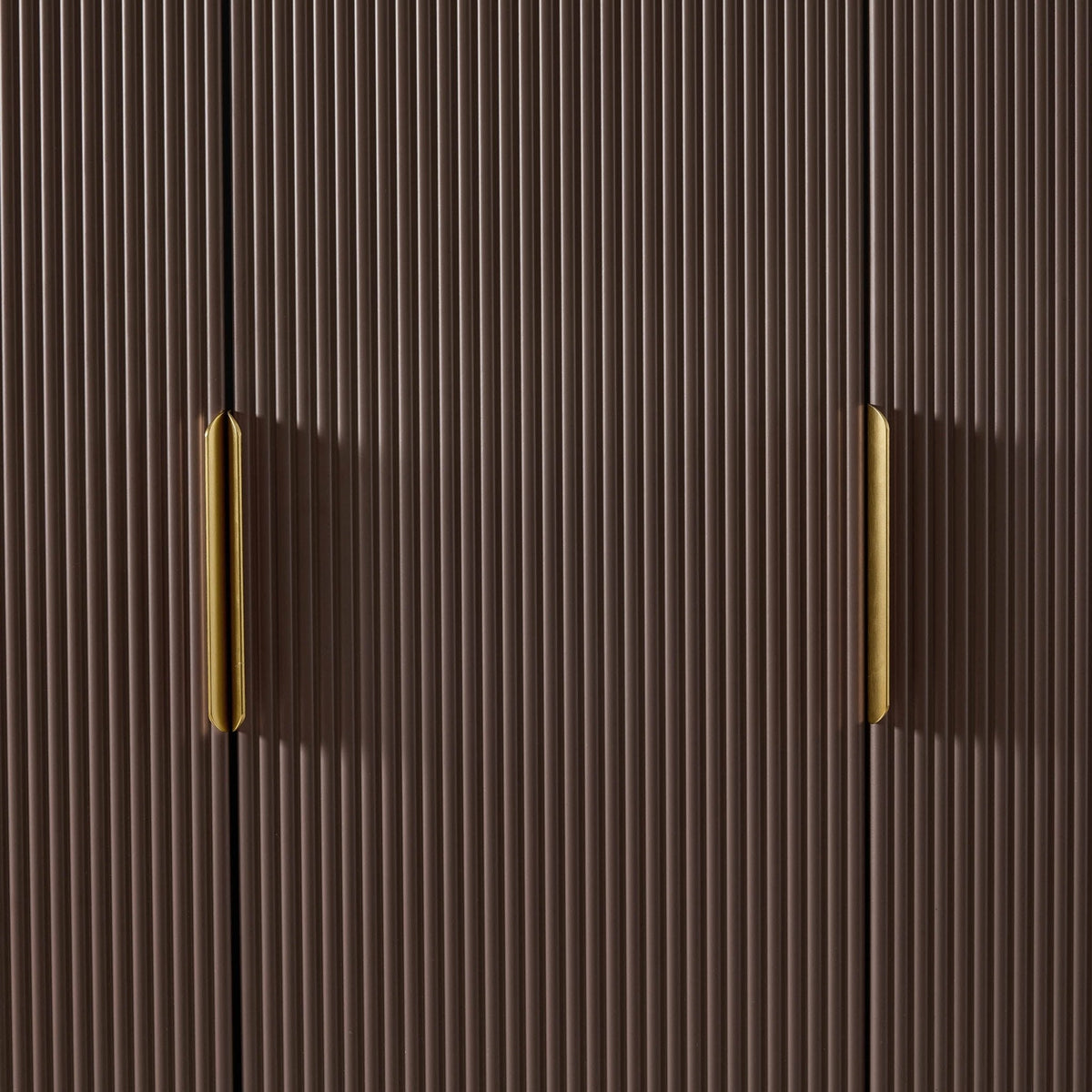 Hattie 3 Door Wardrobe - Mocha