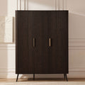 Hattie 3 Door Wardrobe - Walnut