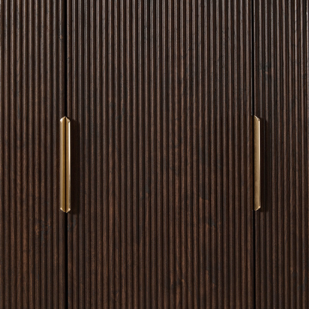 Hattie 3 Door Wardrobe - Walnut