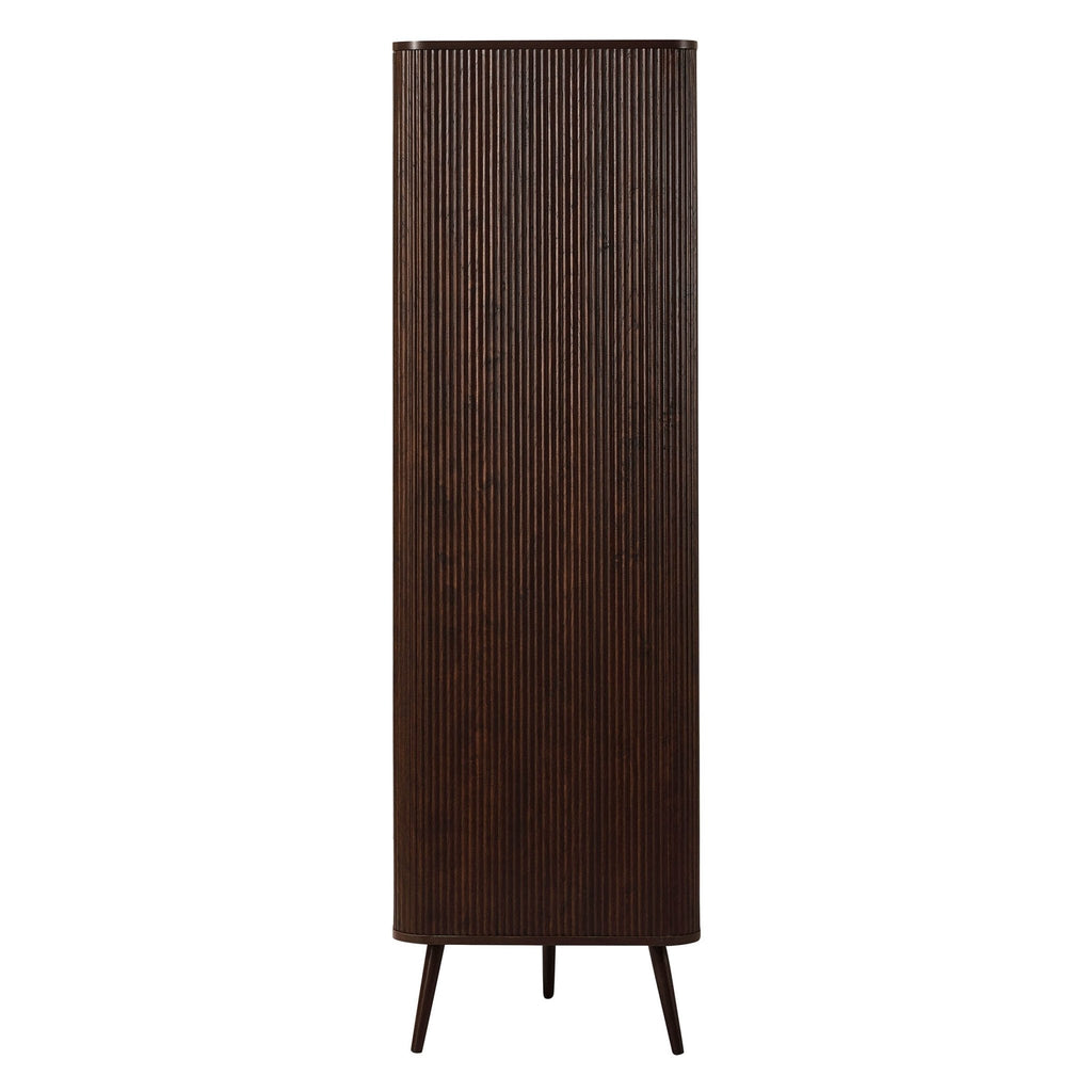 Hattie 3 Door Wardrobe - Walnut