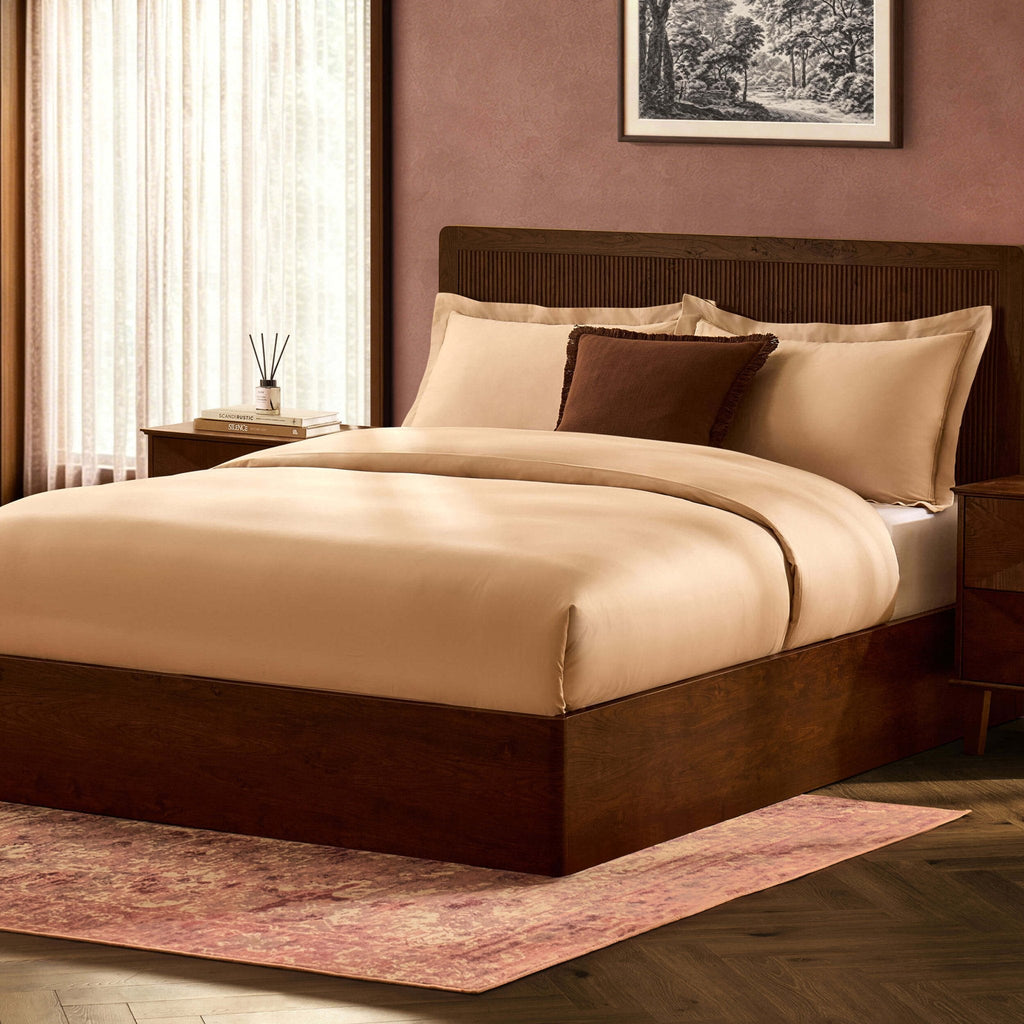 Hattie Ottoman Storage Bed - Wood Walnut
