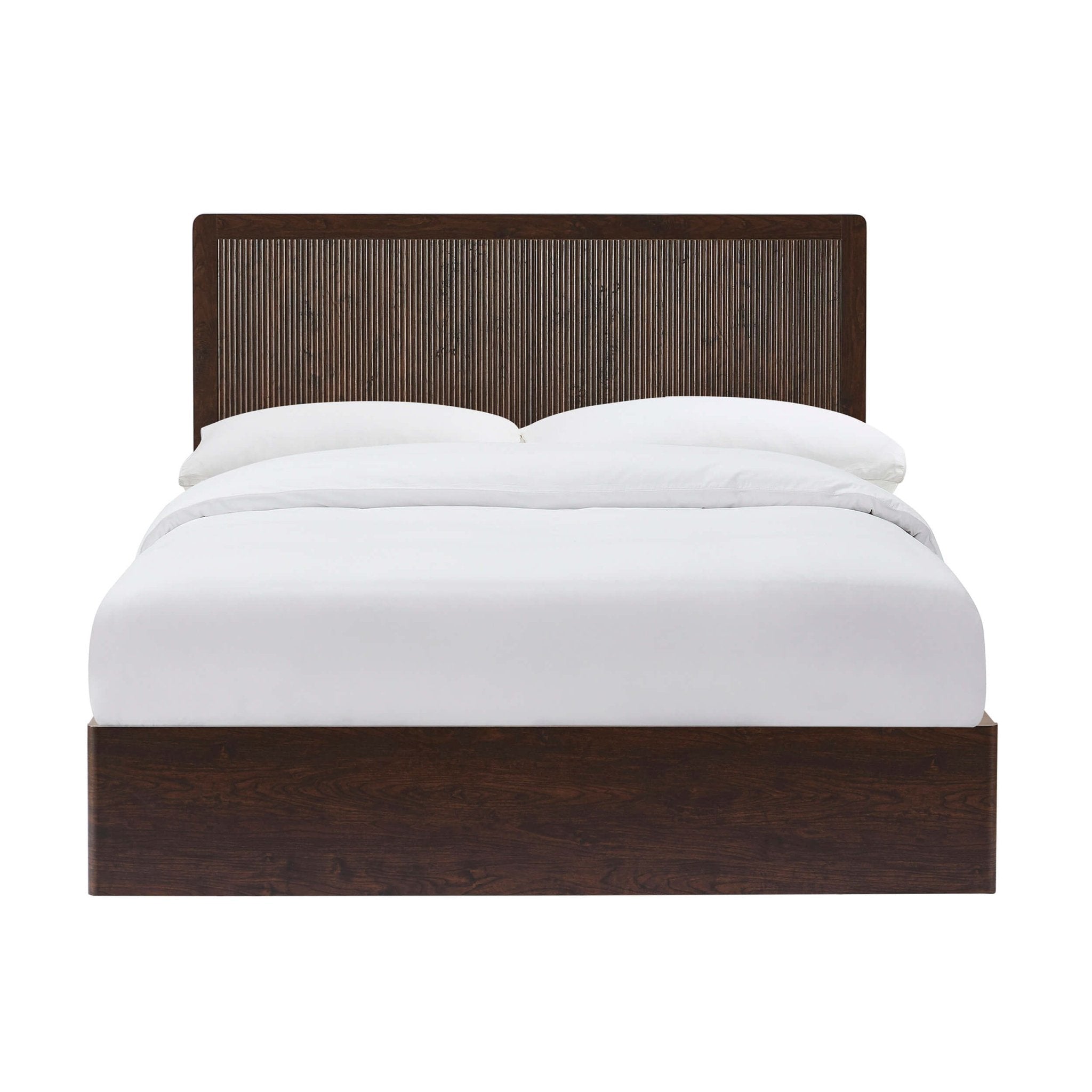 Hattie Ottoman Storage Bed - Wood Walnut
