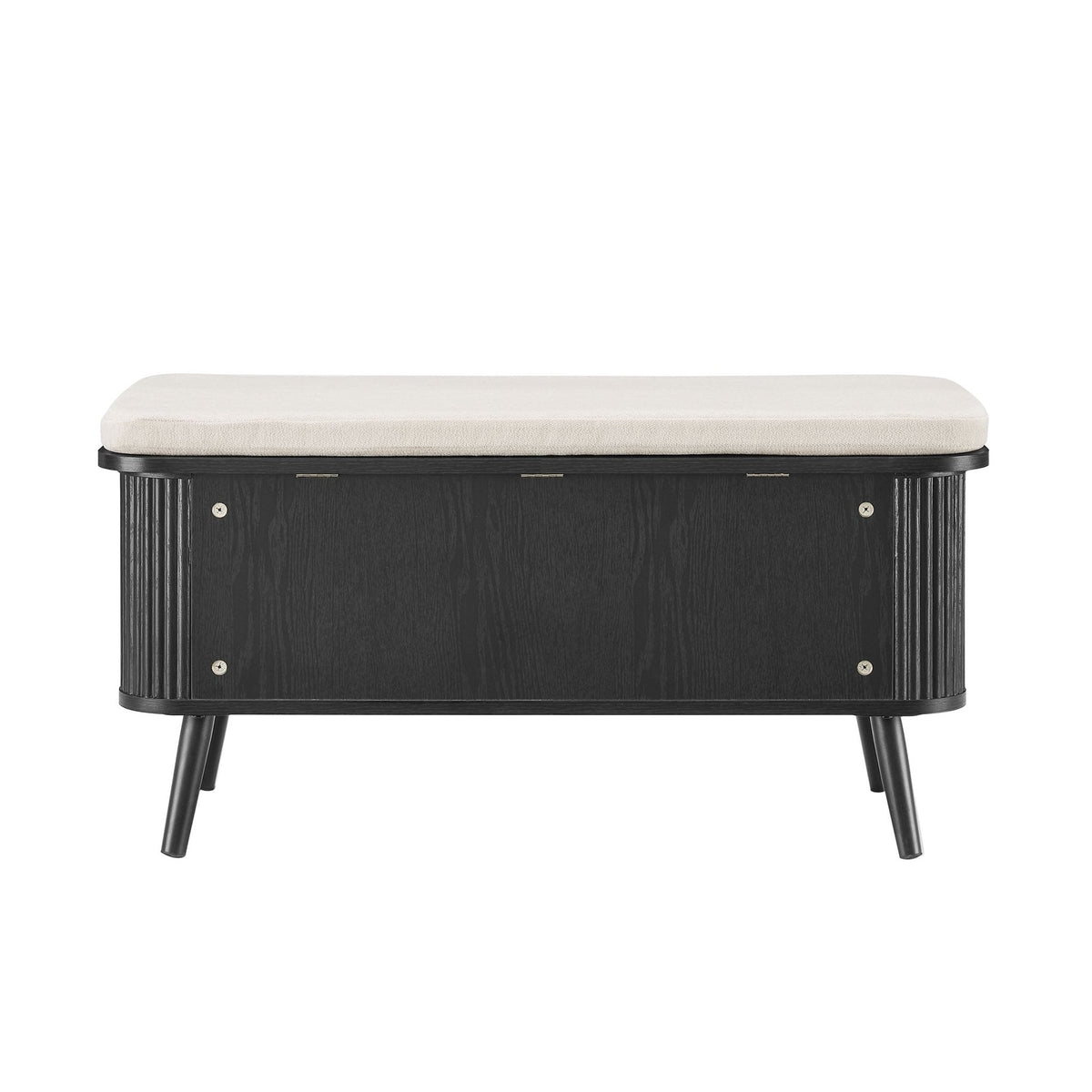 Hattie Storage Bench - Black