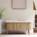 Hattie Storage Bench - Light Wood