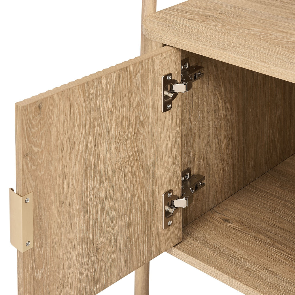 Hattie Shelving Unit - Light Wood