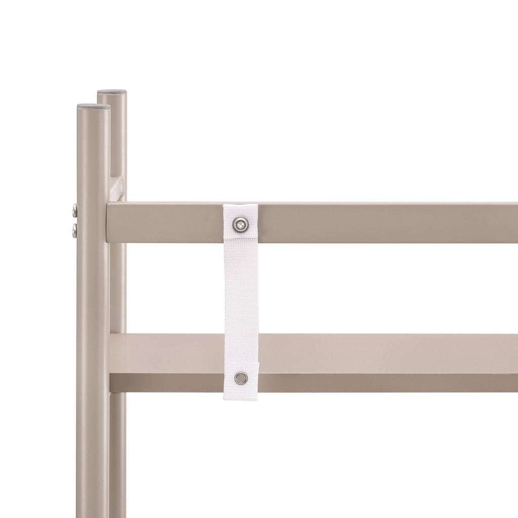 Hattie Shelving Unit - Taupe