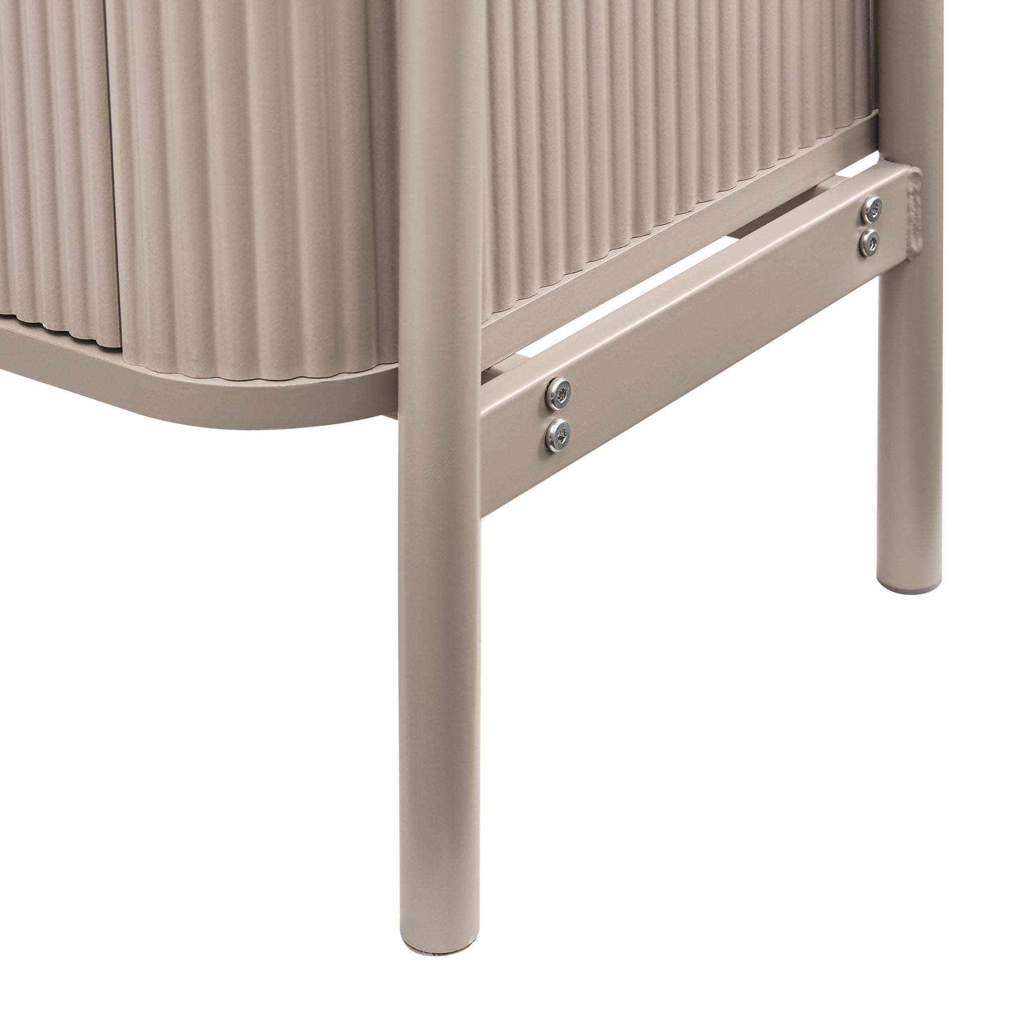 Hattie Shelving Unit - Taupe