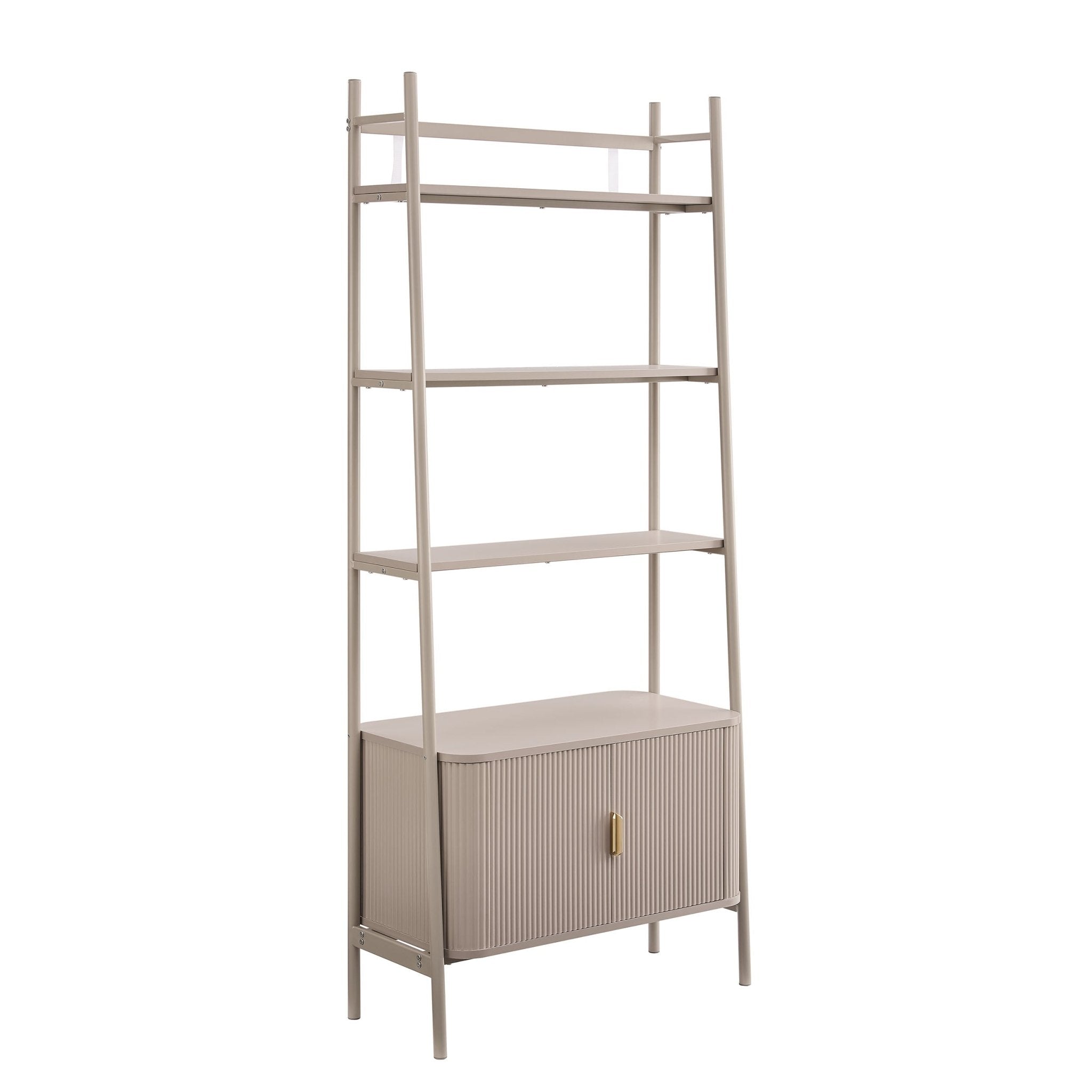 Hattie Shelving Unit - Taupe