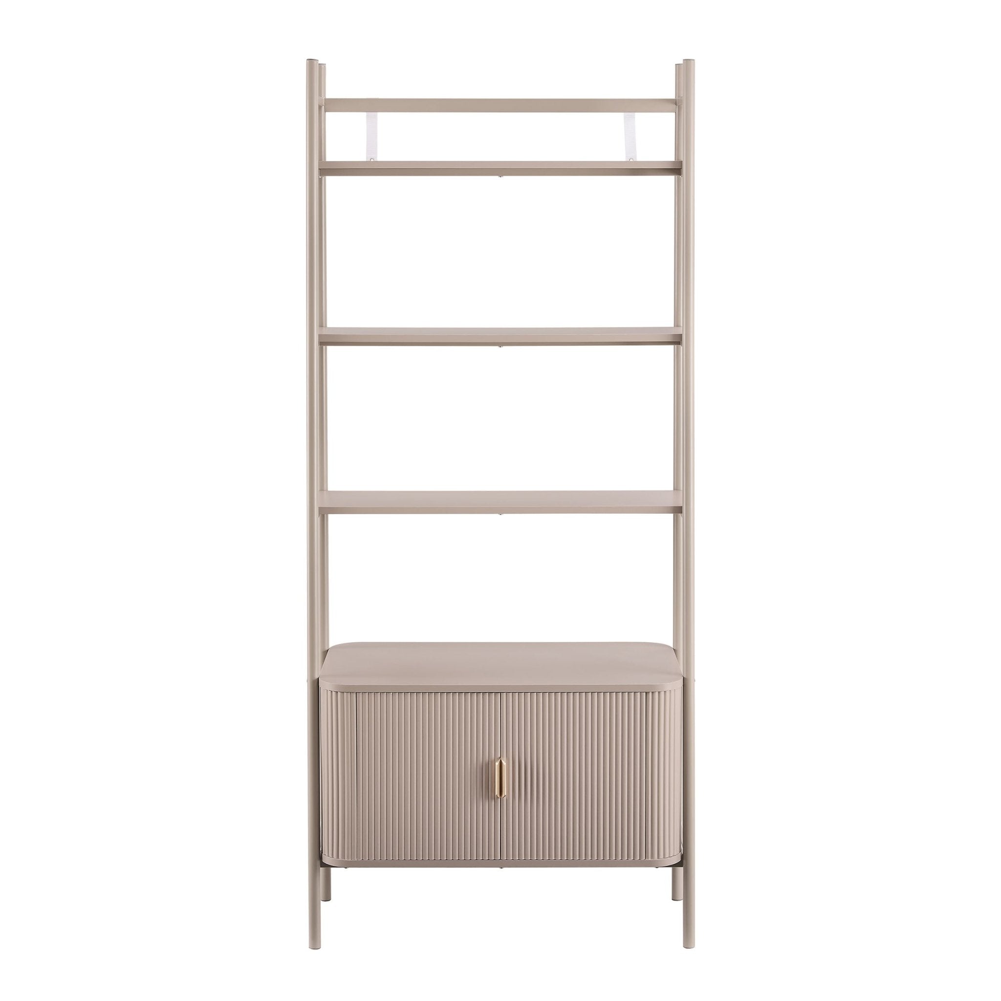 Hattie Shelving Unit - Taupe
