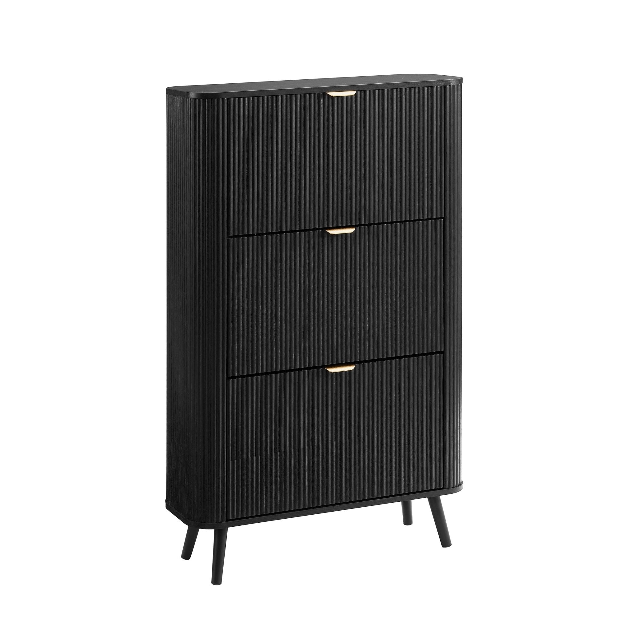 Hattie Shoe Cabinet - Black