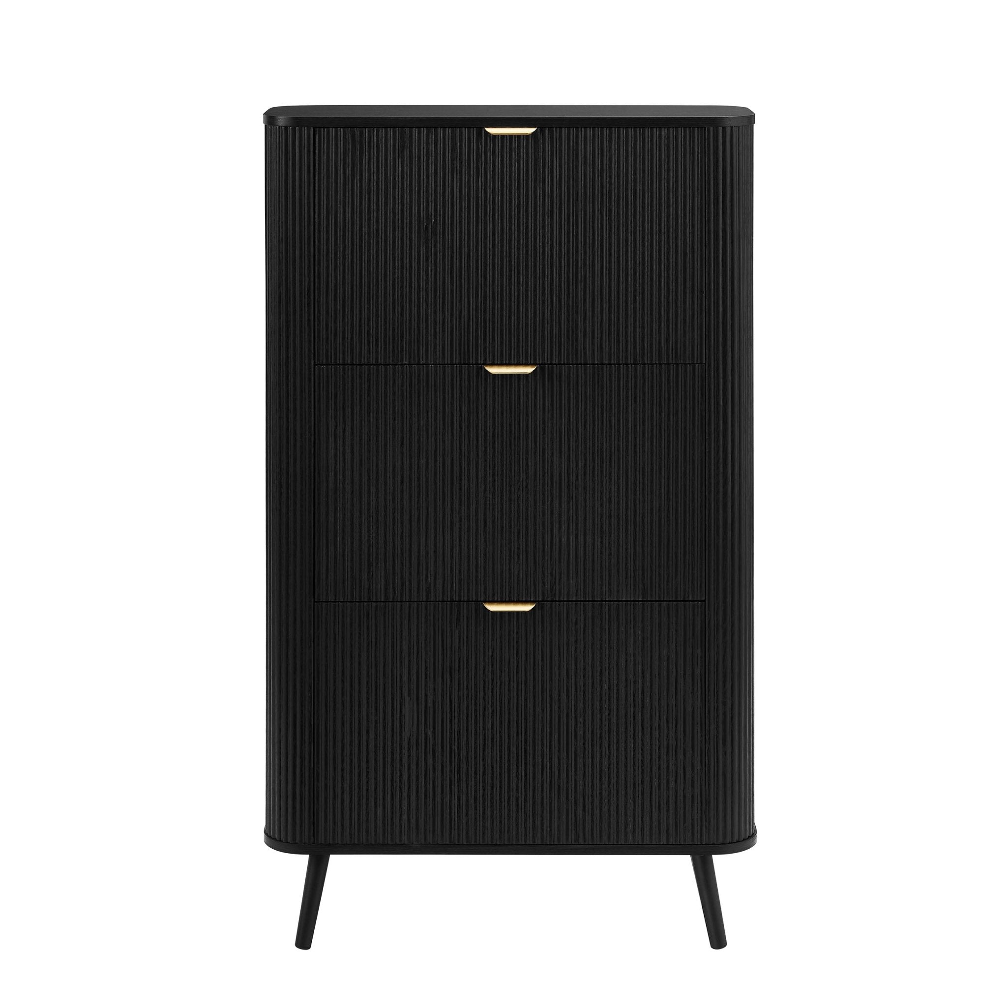 Hattie Shoe Cabinet - Black