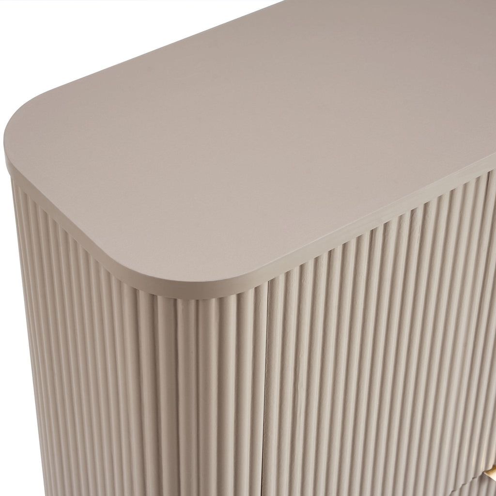 Hattie Shoe Cabinet - Taupe