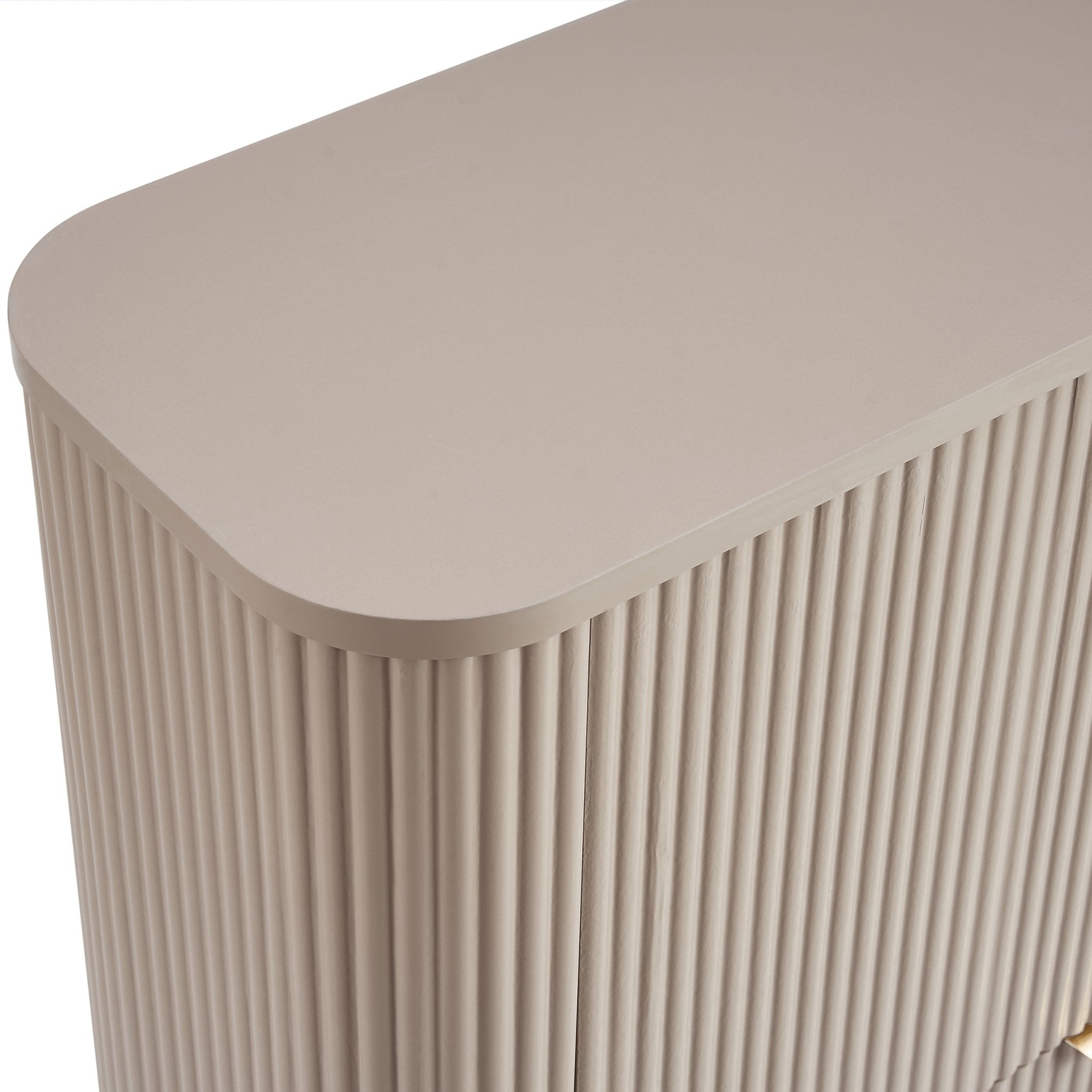 Hattie Shoe Cabinet - Taupe