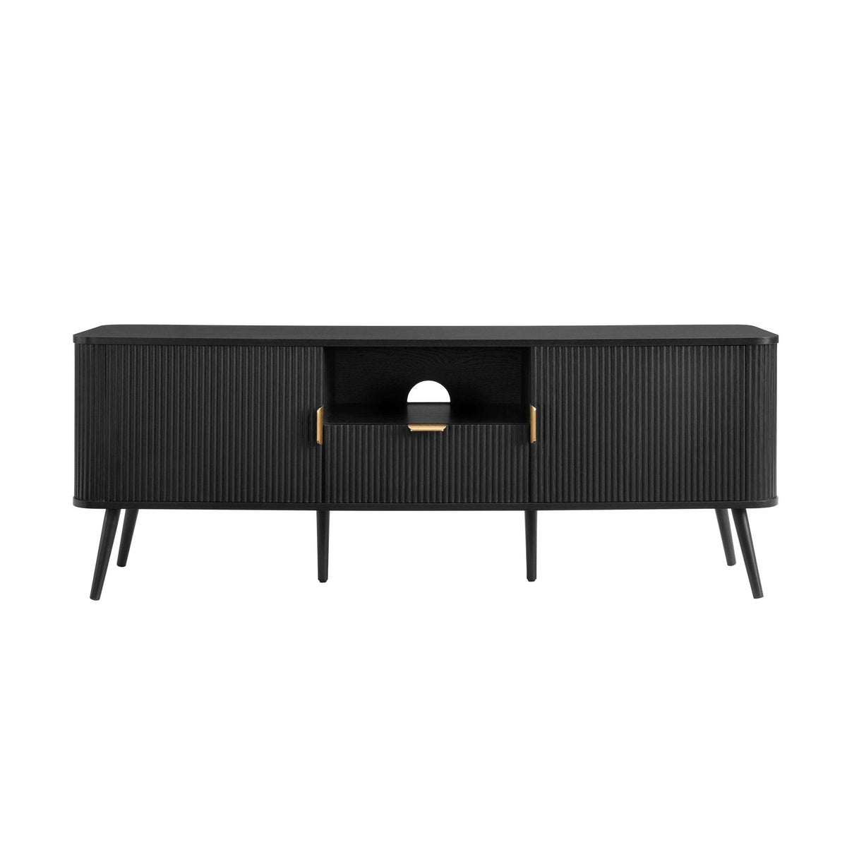 Hattie TV Unit for TVs up to 65" - Black