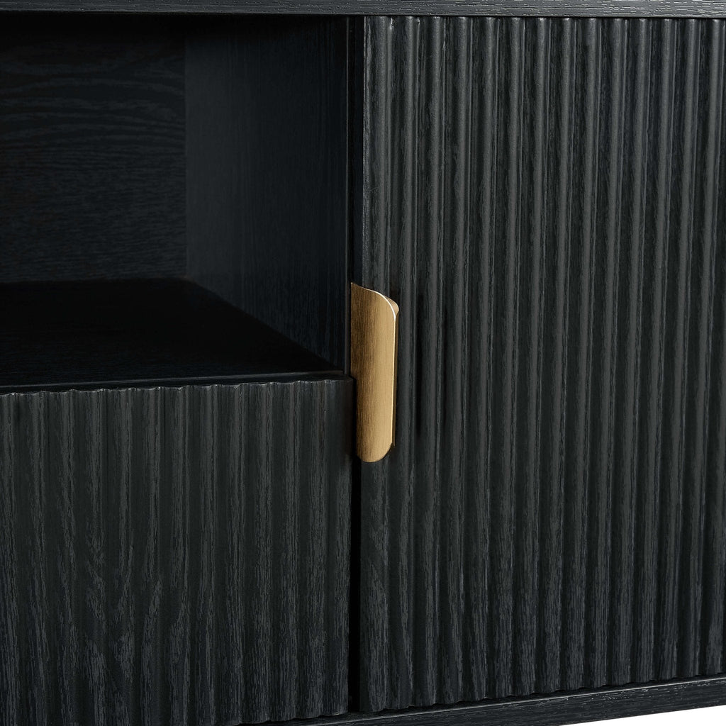 Hattie TV Unit for TVs up to 65" - Black