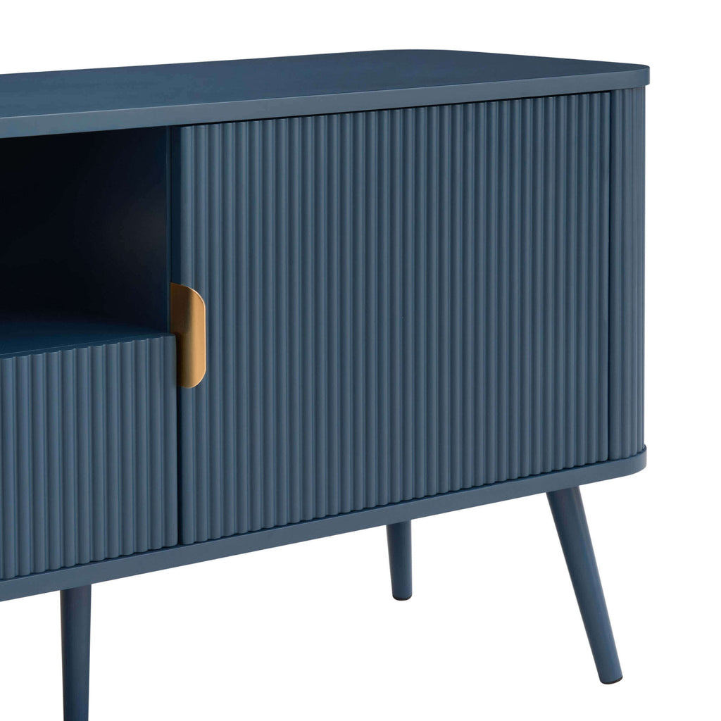 Hattie TV Unit for TVs up to 65"- Teal