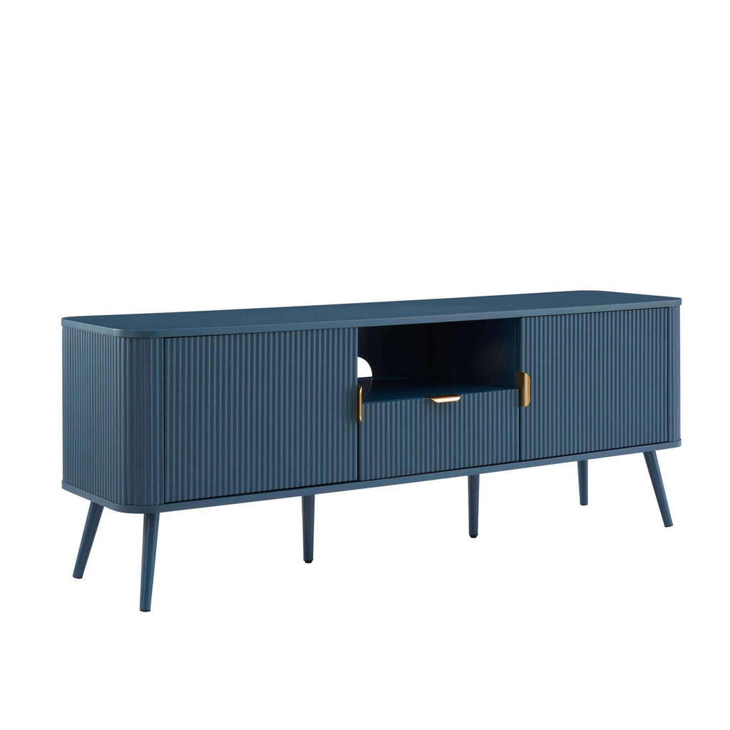 Hattie TV Unit for TVs up to 65"- Teal