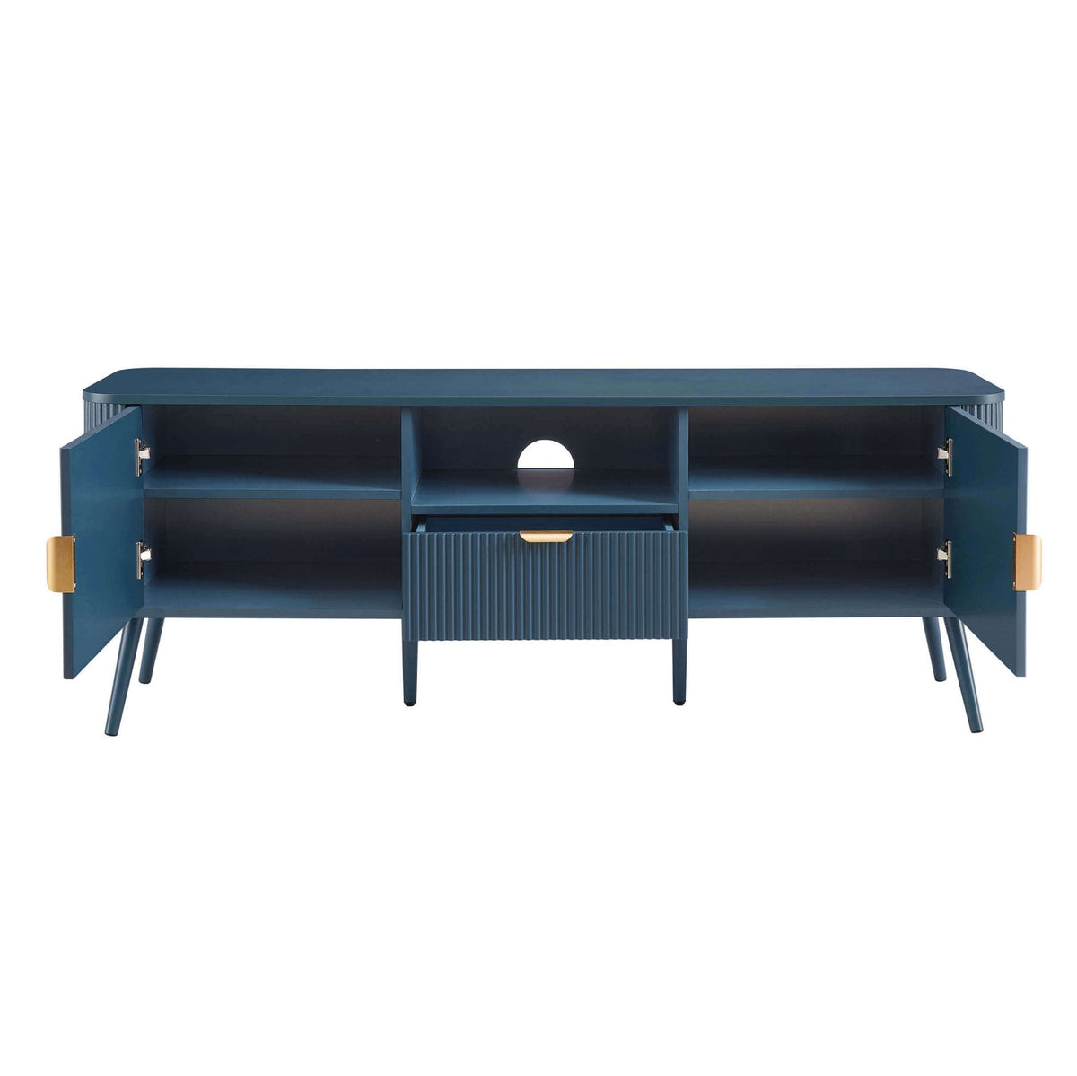 Hattie TV Unit for TVs up to 65"- Teal