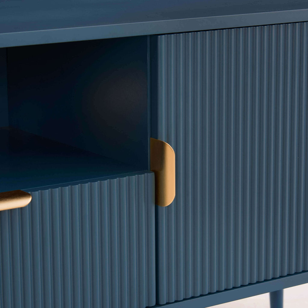 Hattie TV Unit for TVs up to 65"- Teal
