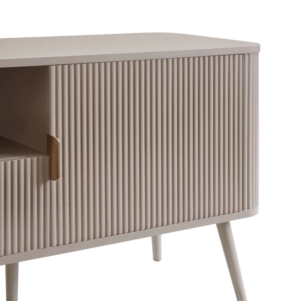 Hattie TV Unit for TVs up to 65" - Taupe