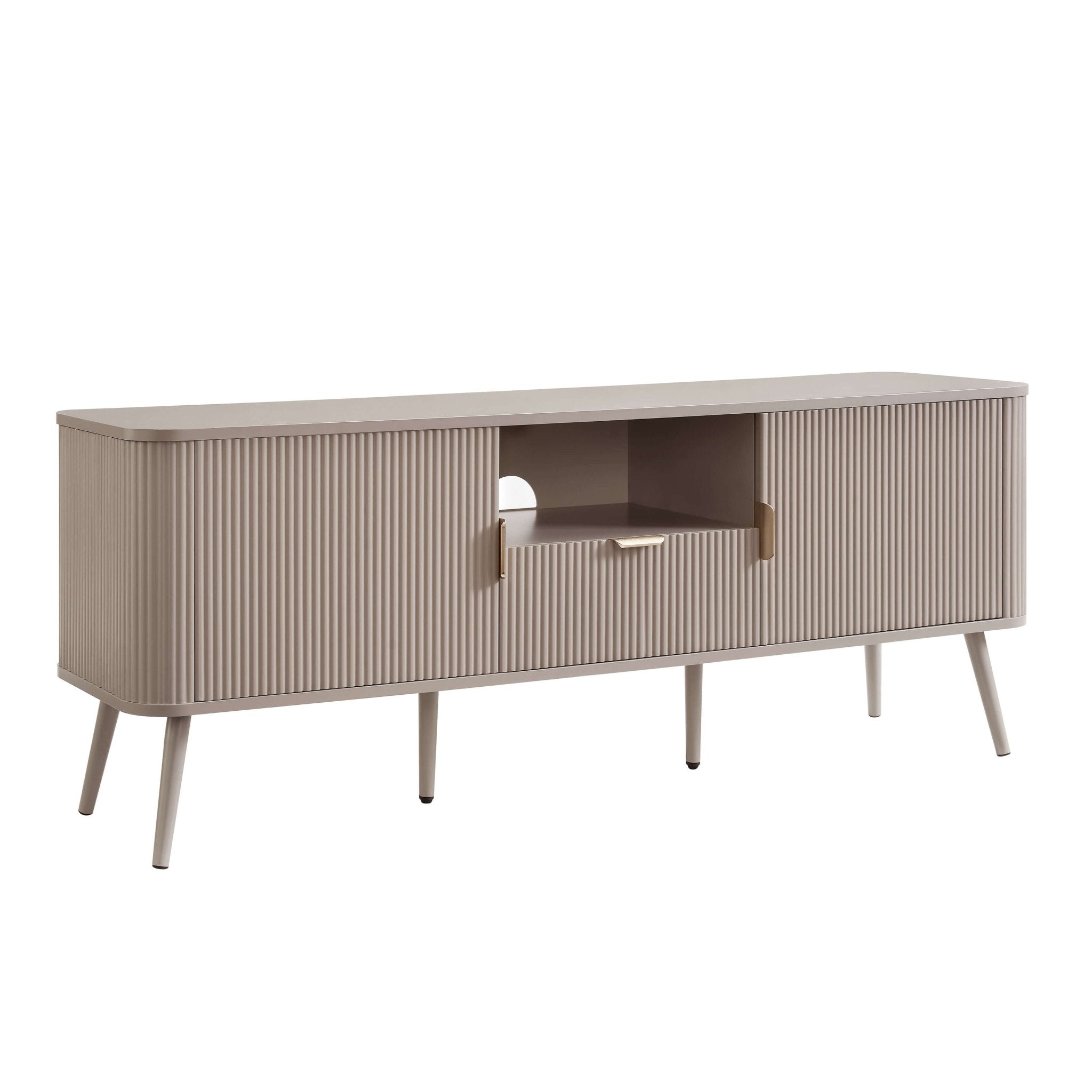 Hattie TV Unit for TVs up to 65" - Taupe