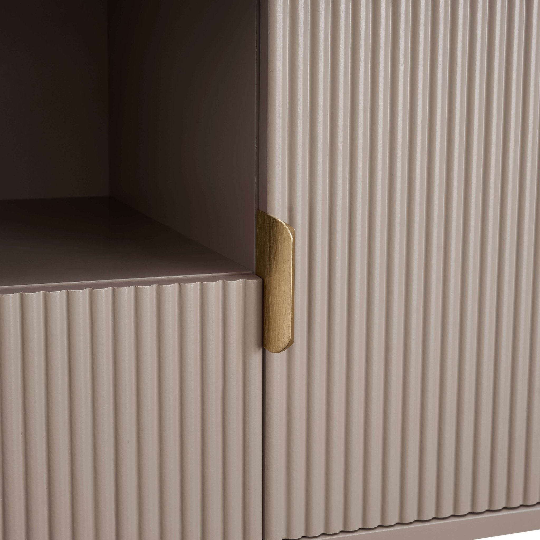 Hattie TV Unit for TVs up to 65" - Taupe