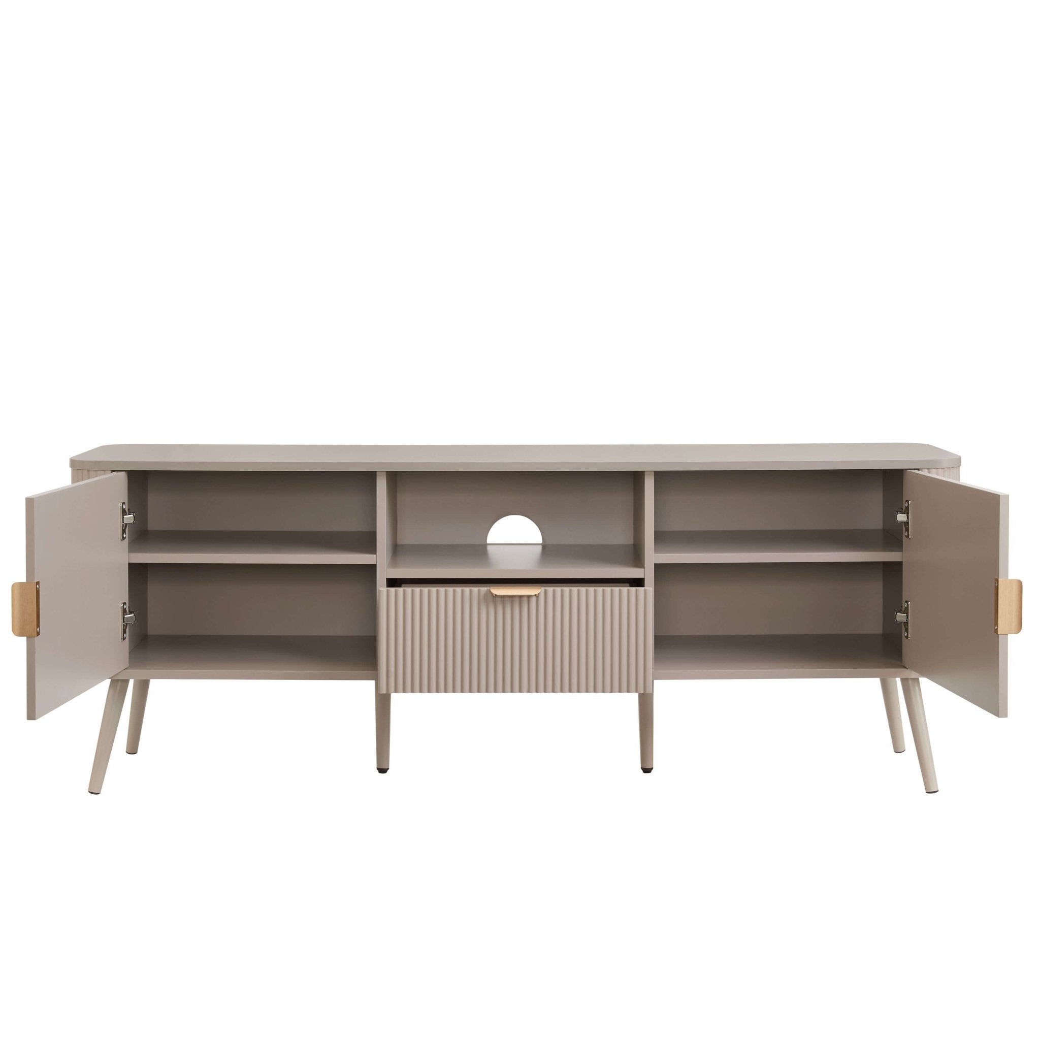 Hattie TV Unit for TVs up to 65" - Taupe