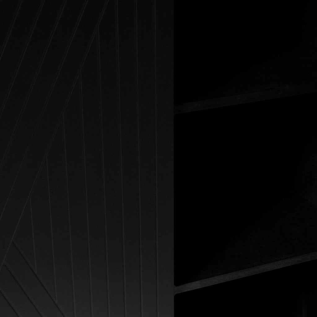 Jack Shoe Cabinet - Geometric - Black