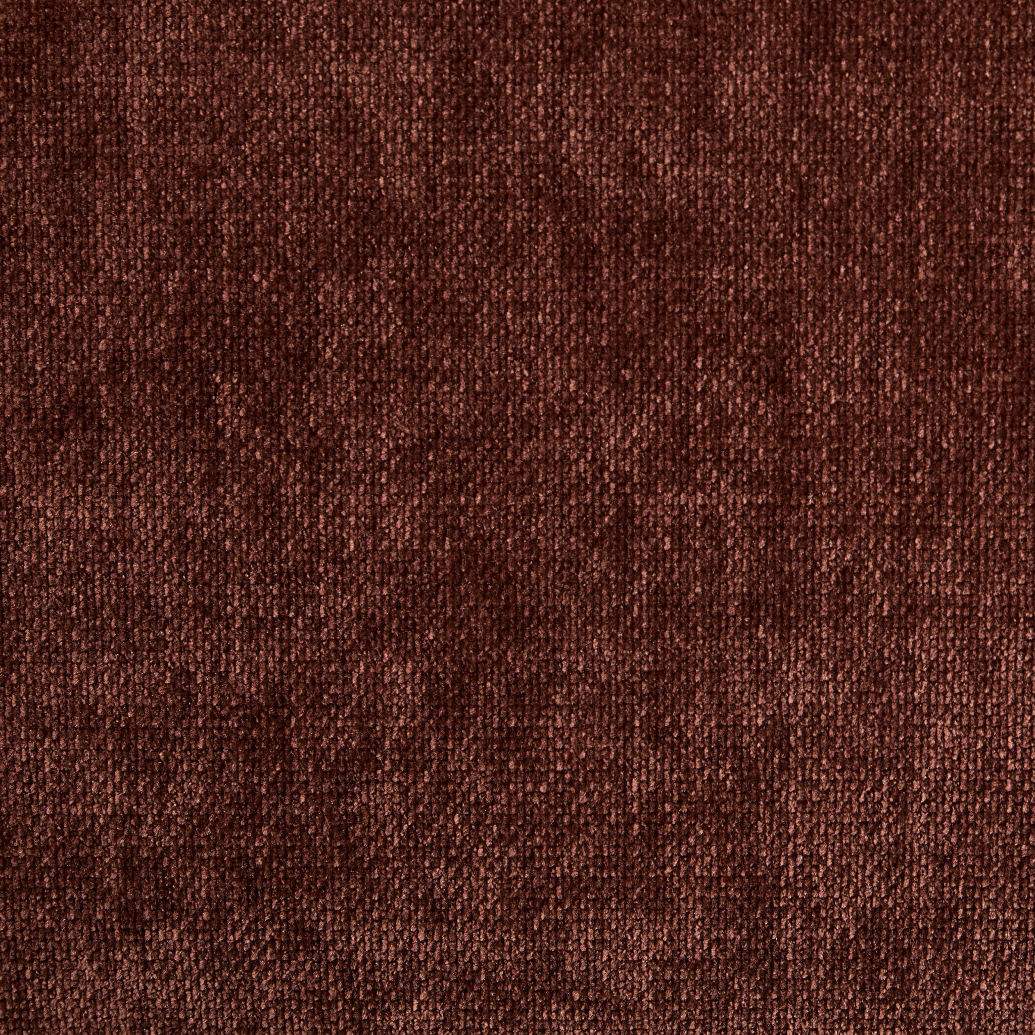 Lyon Storage Pouffe - Chenille Dark Rust
