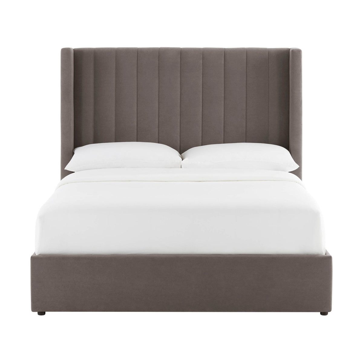 Madison Ottoman Storage Bed - Taupe