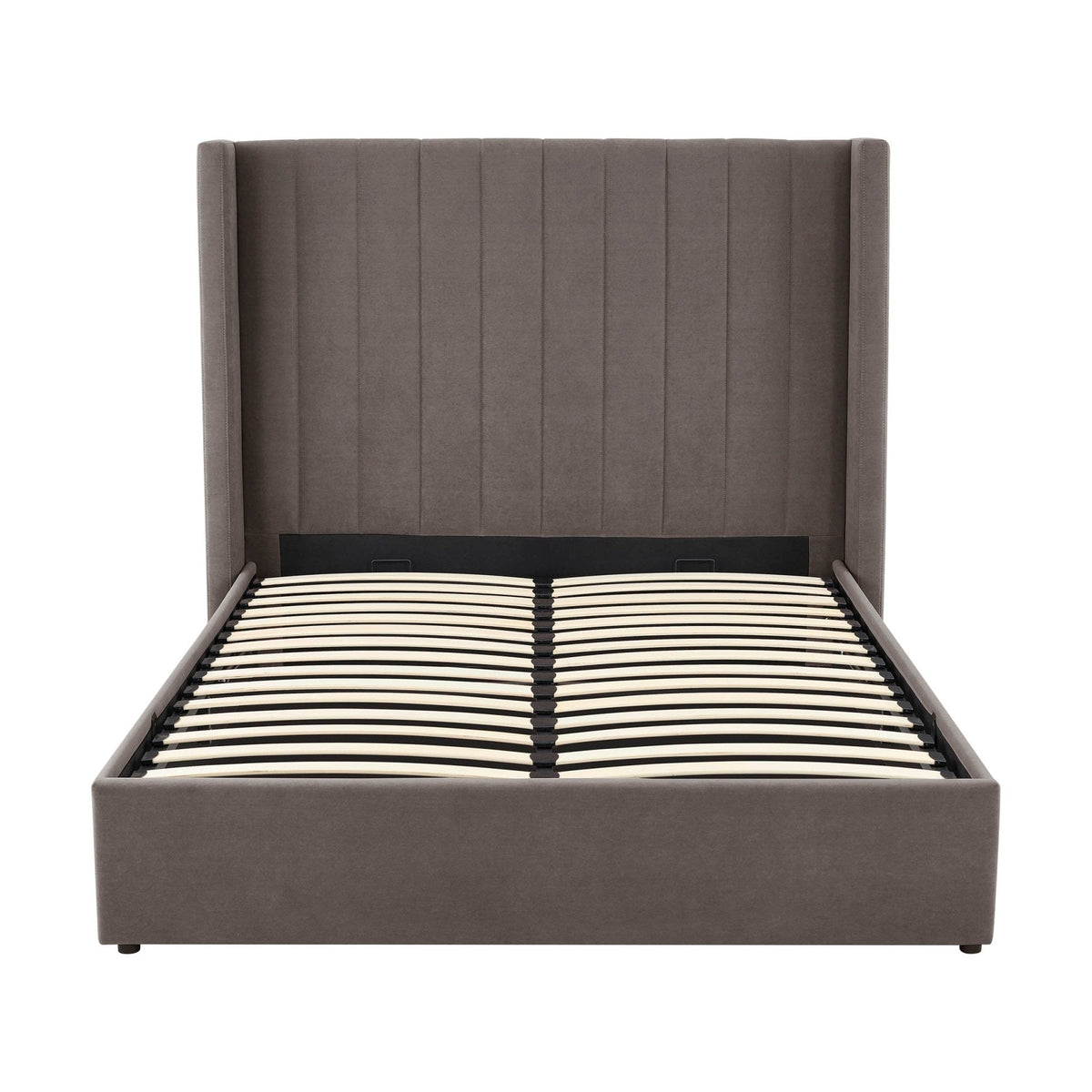 Madison Ottoman Storage Bed - Taupe