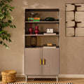Marnie Bookshelf - Taupe