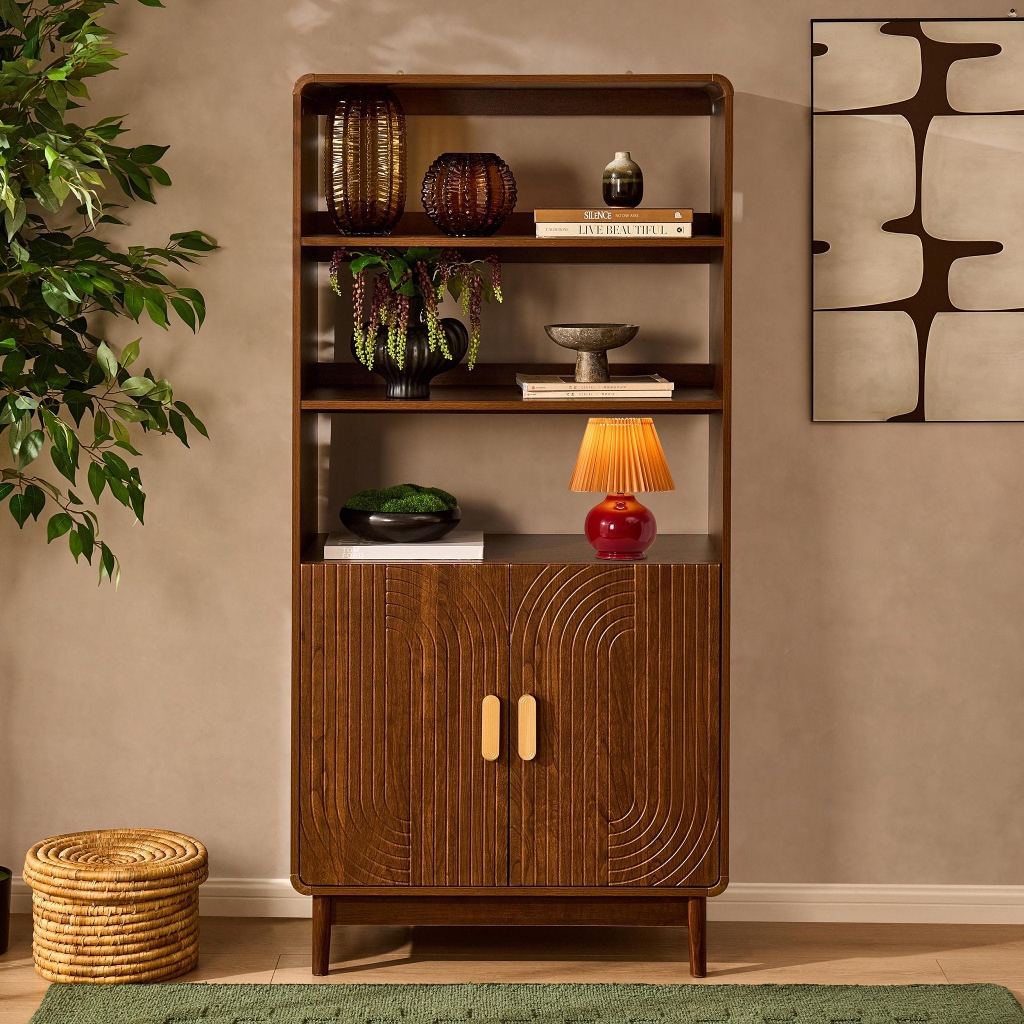 Marnie Bookshelf - Walnut