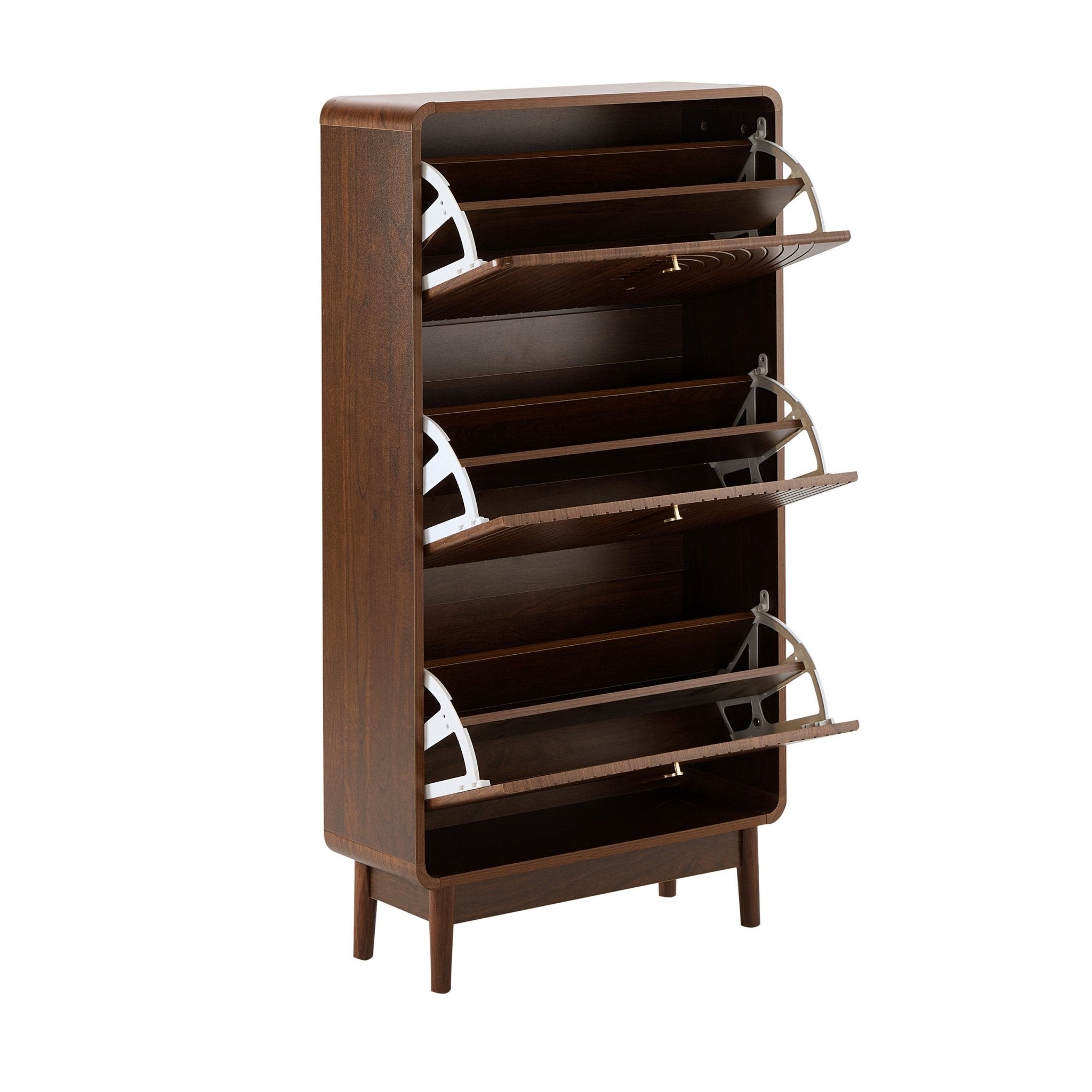 Marnie Shoe Storage - Walnut