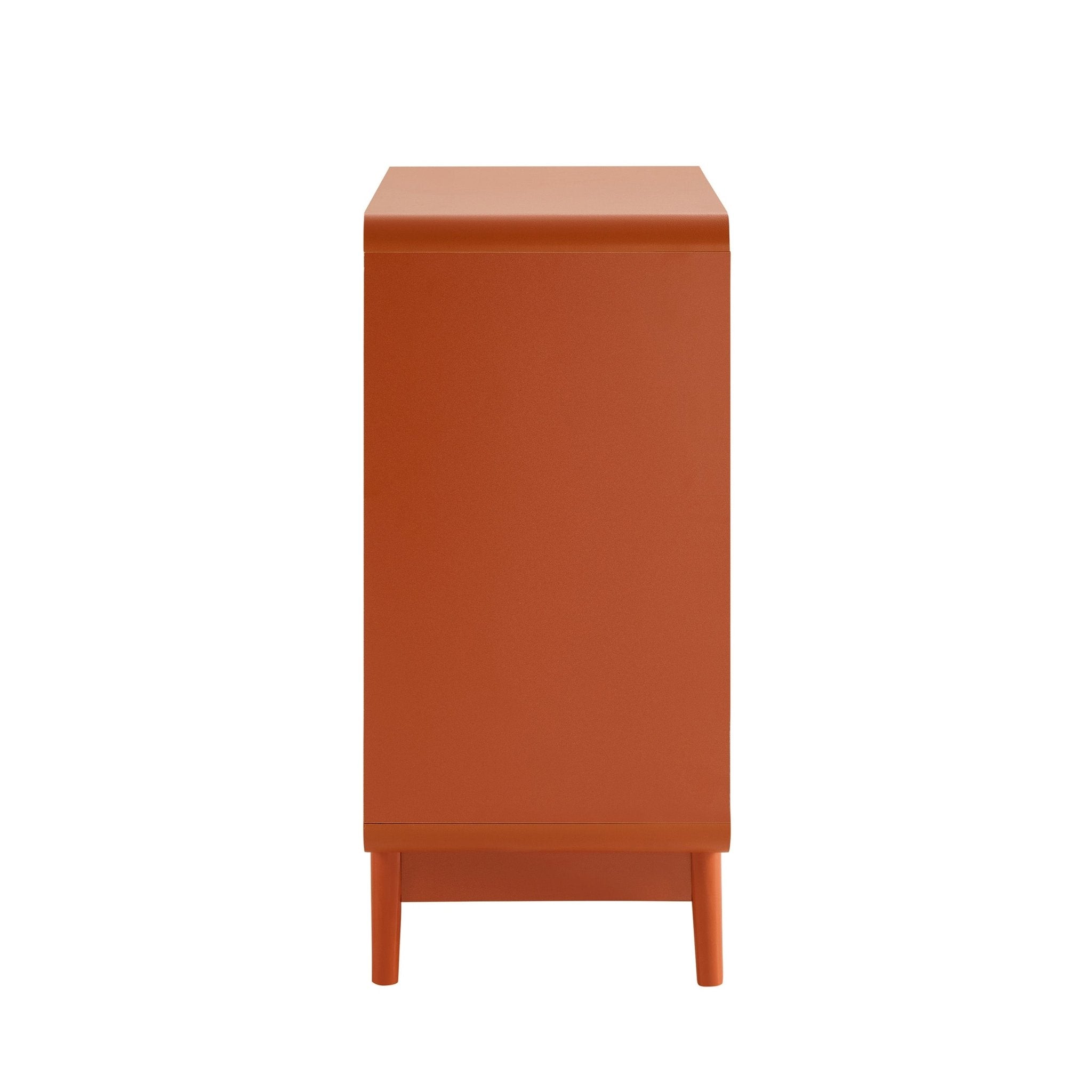Marnie Small Bookcase - Burnt Orange