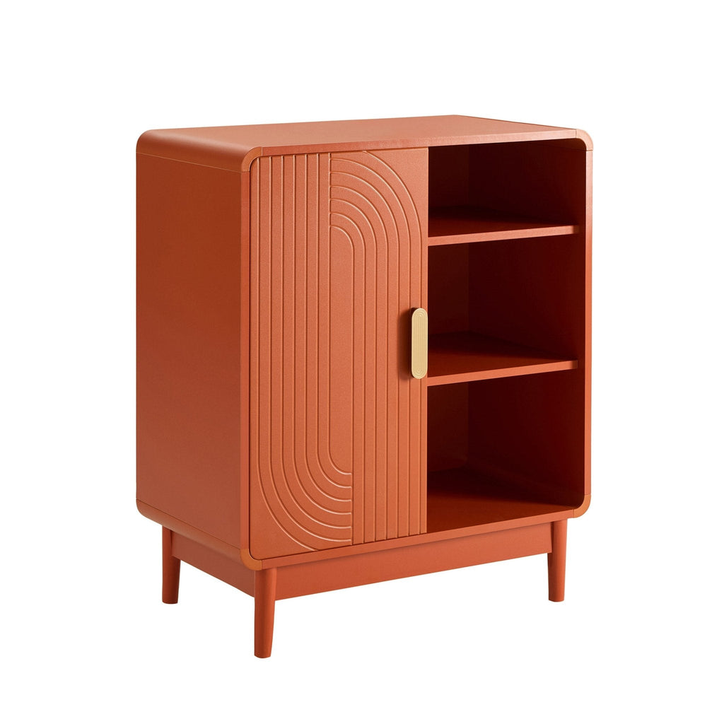 Marnie Small Bookcase - Burnt Orange