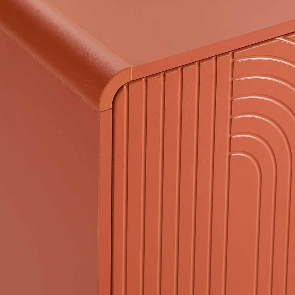 Marnie Small Bookcase - Burnt Orange