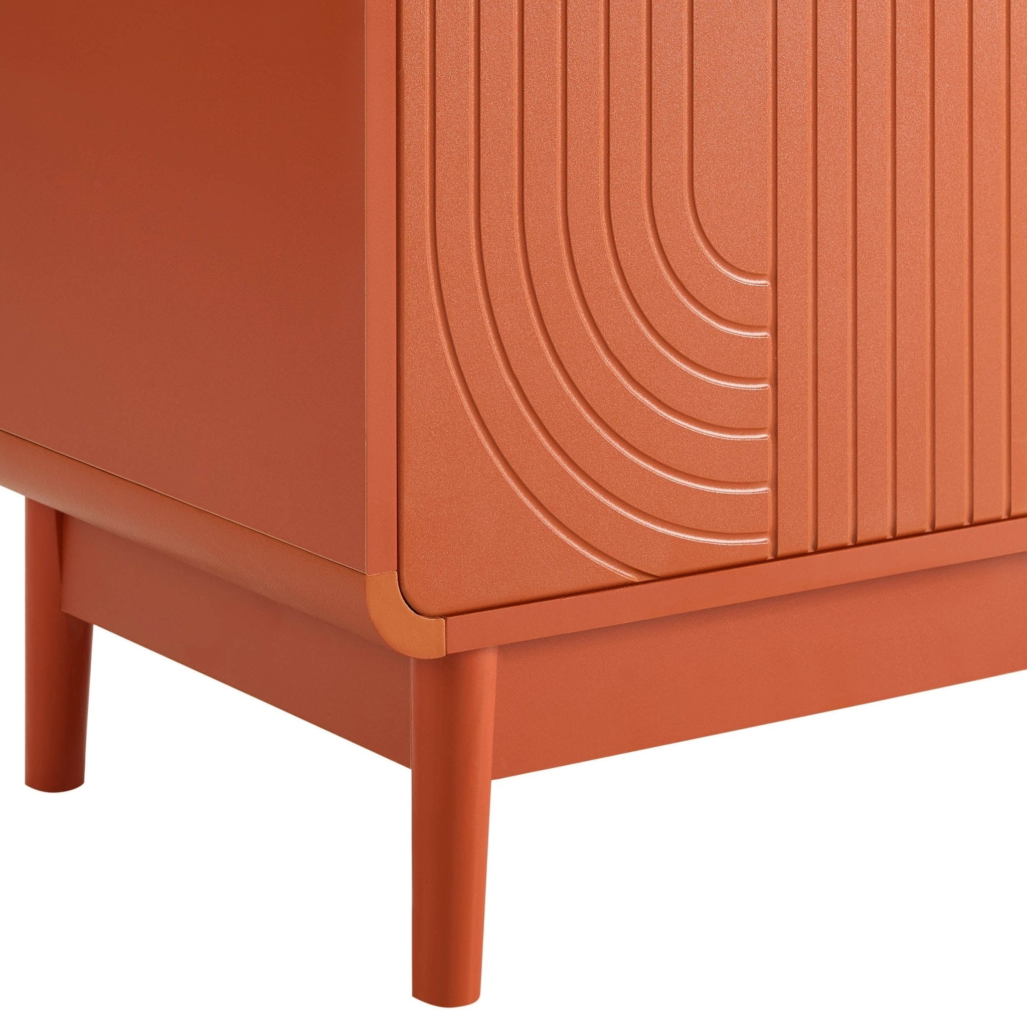 Marnie Small Bookcase - Burnt Orange