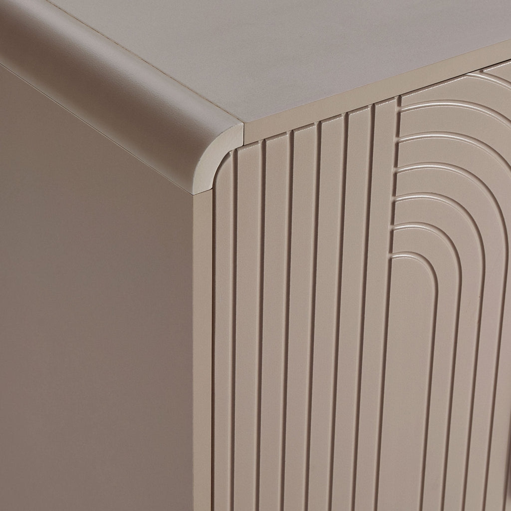Marnie Small Bookcase - Taupe