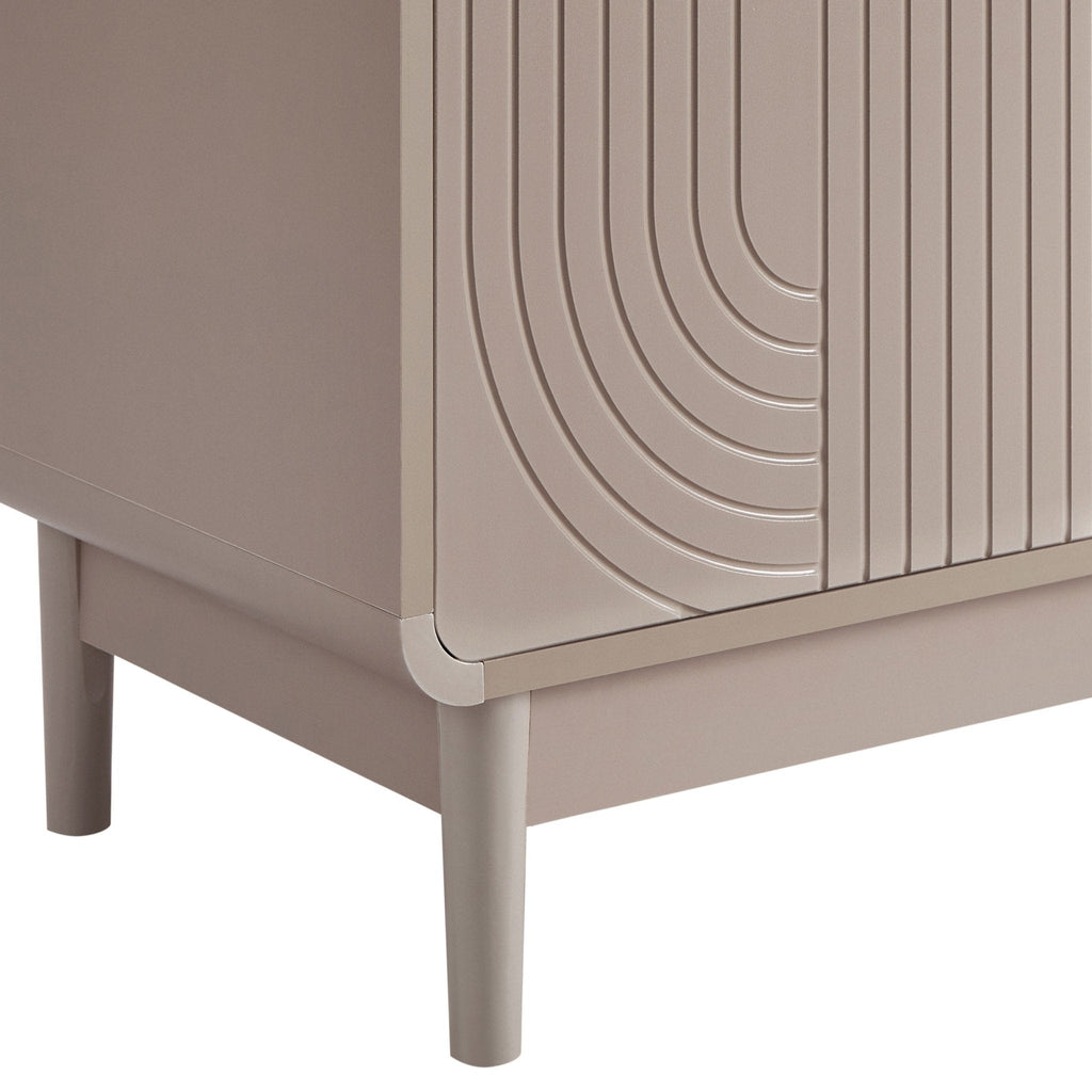 Marnie Small Bookcase - Taupe