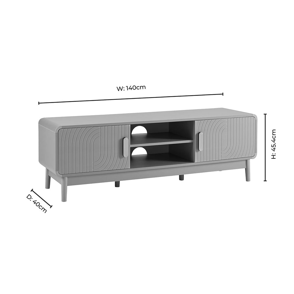 Marnie Tv Unit for TVs up to 60" - Walnut