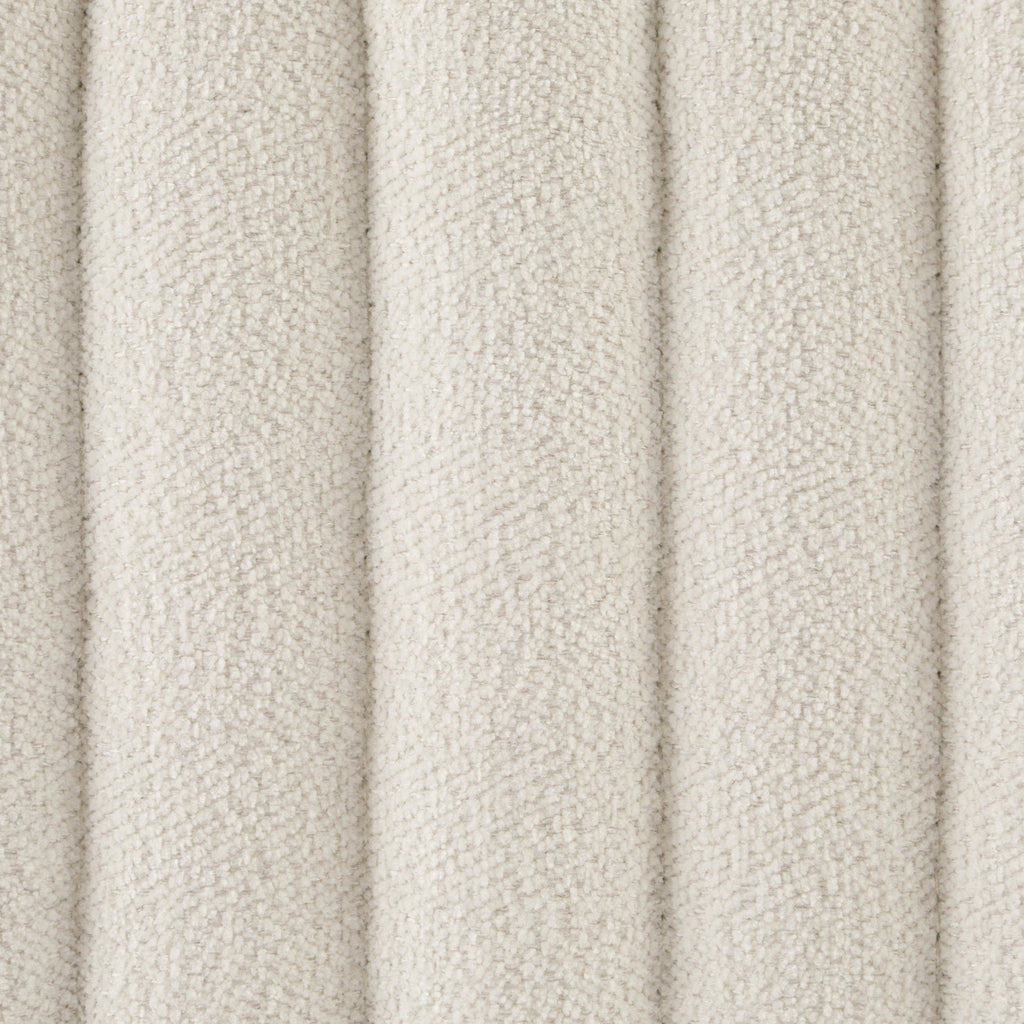 Melrose Ribbed Ottoman Storage Bench - Chenille Ivory