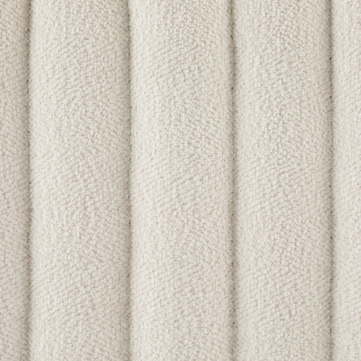 Melrose Ribbed Ottoman Storage Bench - Chenille Ivory